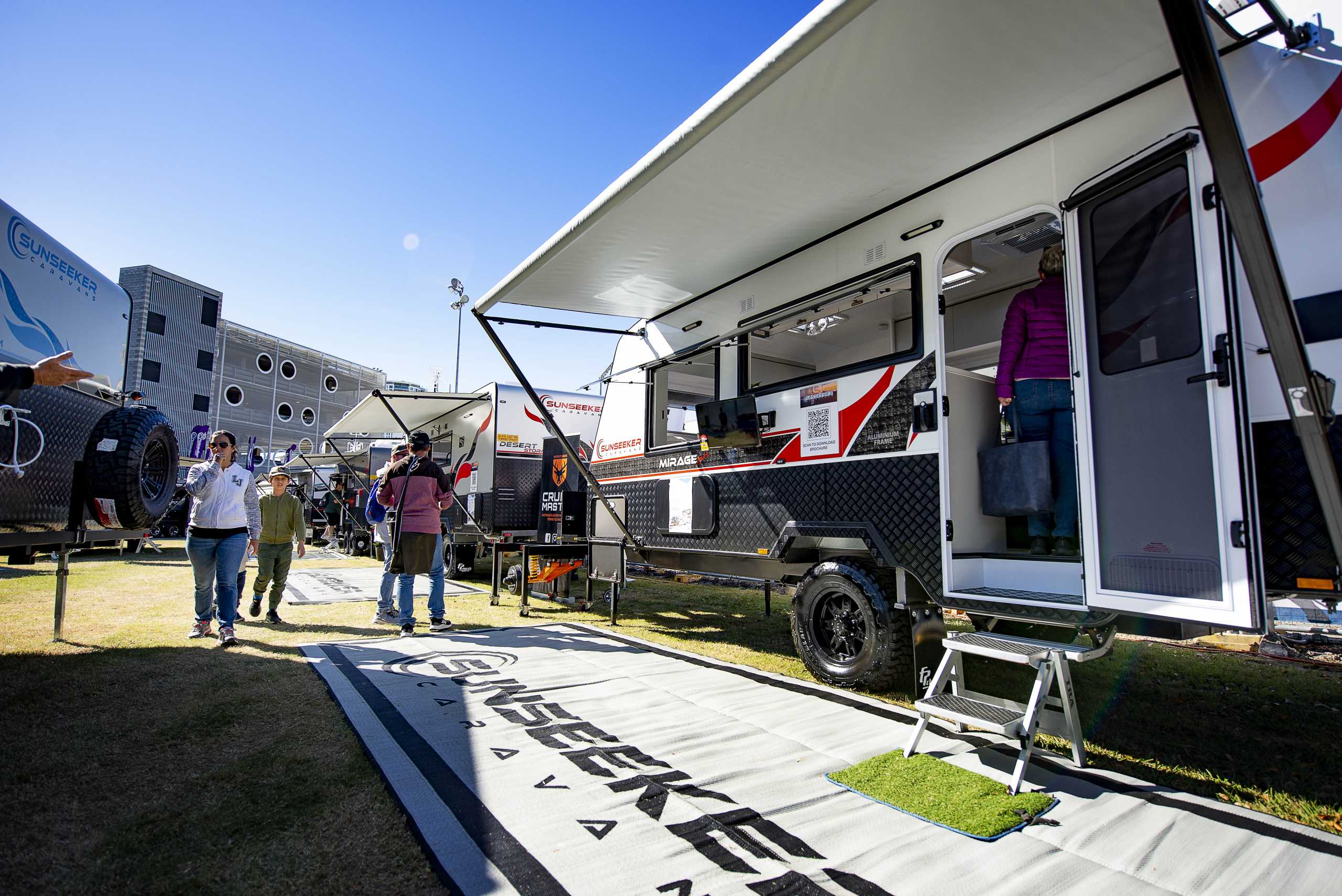 Sunseeker Caravans Highlights from the Caravan SUPERSHOW in Brisbane